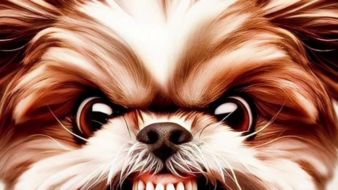 THE ANGRY DOG👿 #ai #aiart #dog #chatgpt