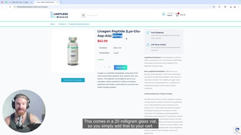 How to Order Livagen Peptide – Full Walkthrough for Beginners