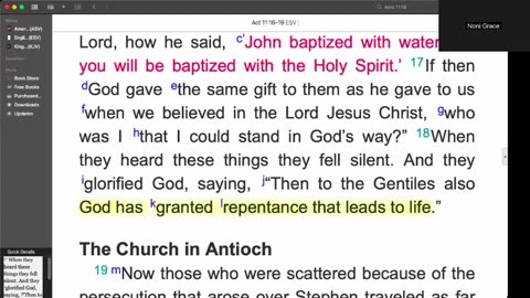 Bible Study on the Relevance of Repentance (Matthew 4:17) Part II