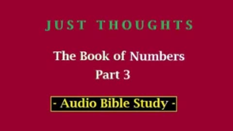 Just Thoughts - The Book of Numbers Part 3 (2013) Retro