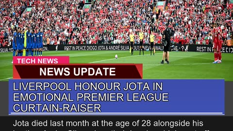 Liverpool Honour Jota in Emotional Premier League