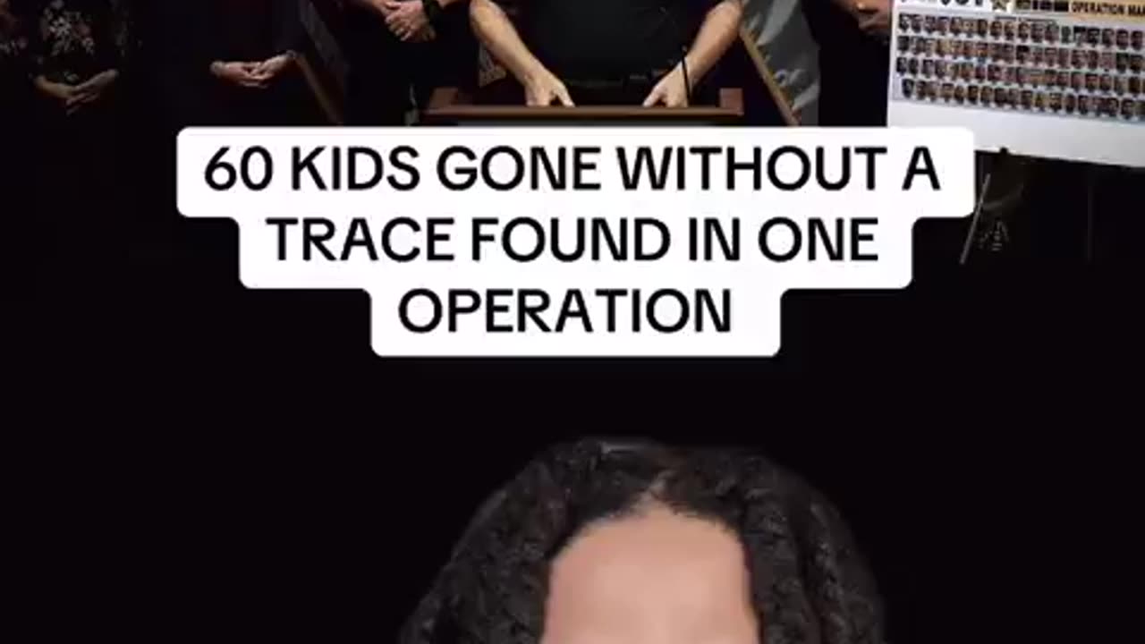 60 kids gone without a trace. Found in one operation. Dragon Eye.