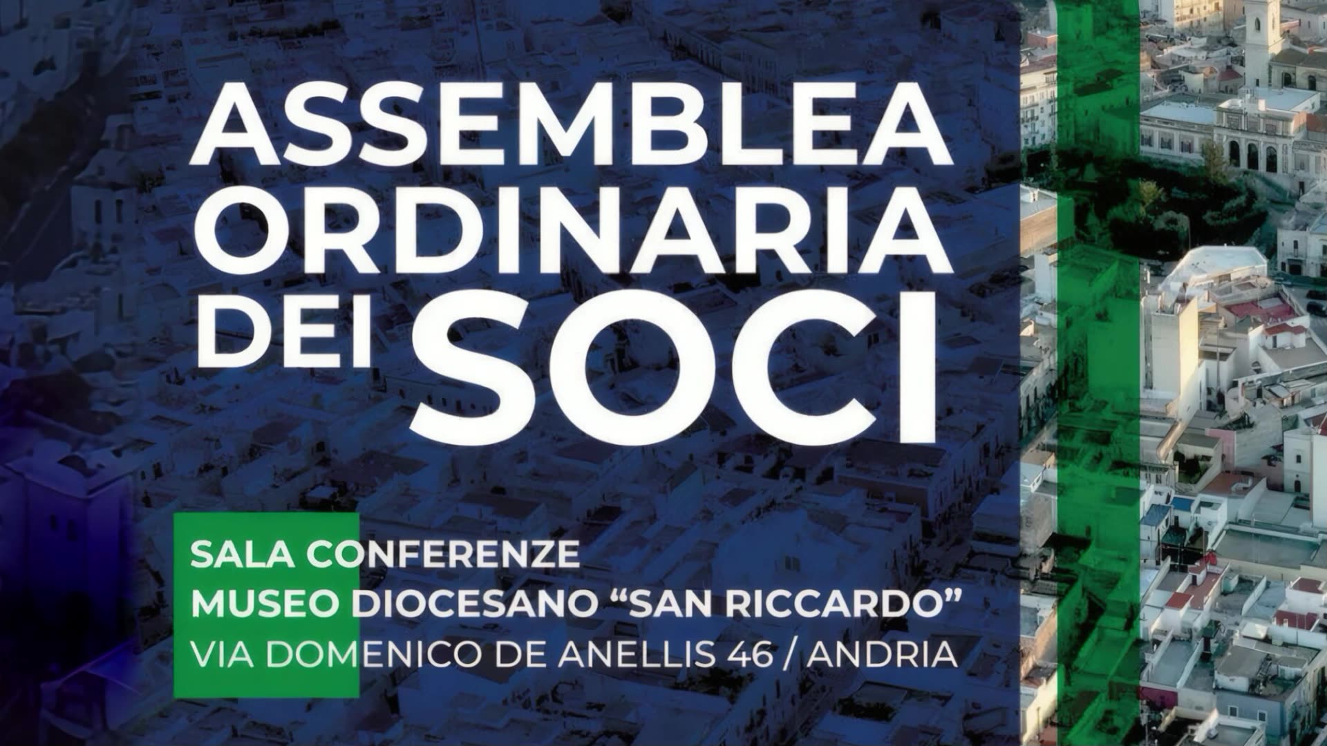 Assemblea dei soci Banca di Andria, Porziotta: Il lavoro sta producendo i risultati auspicati