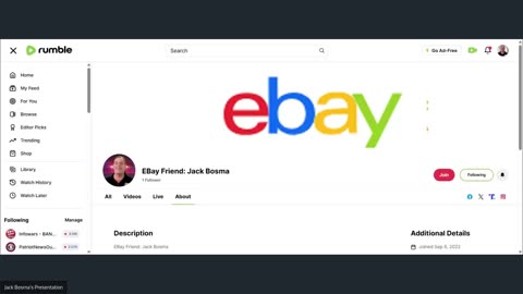 EBay Friend: Jack Bosma