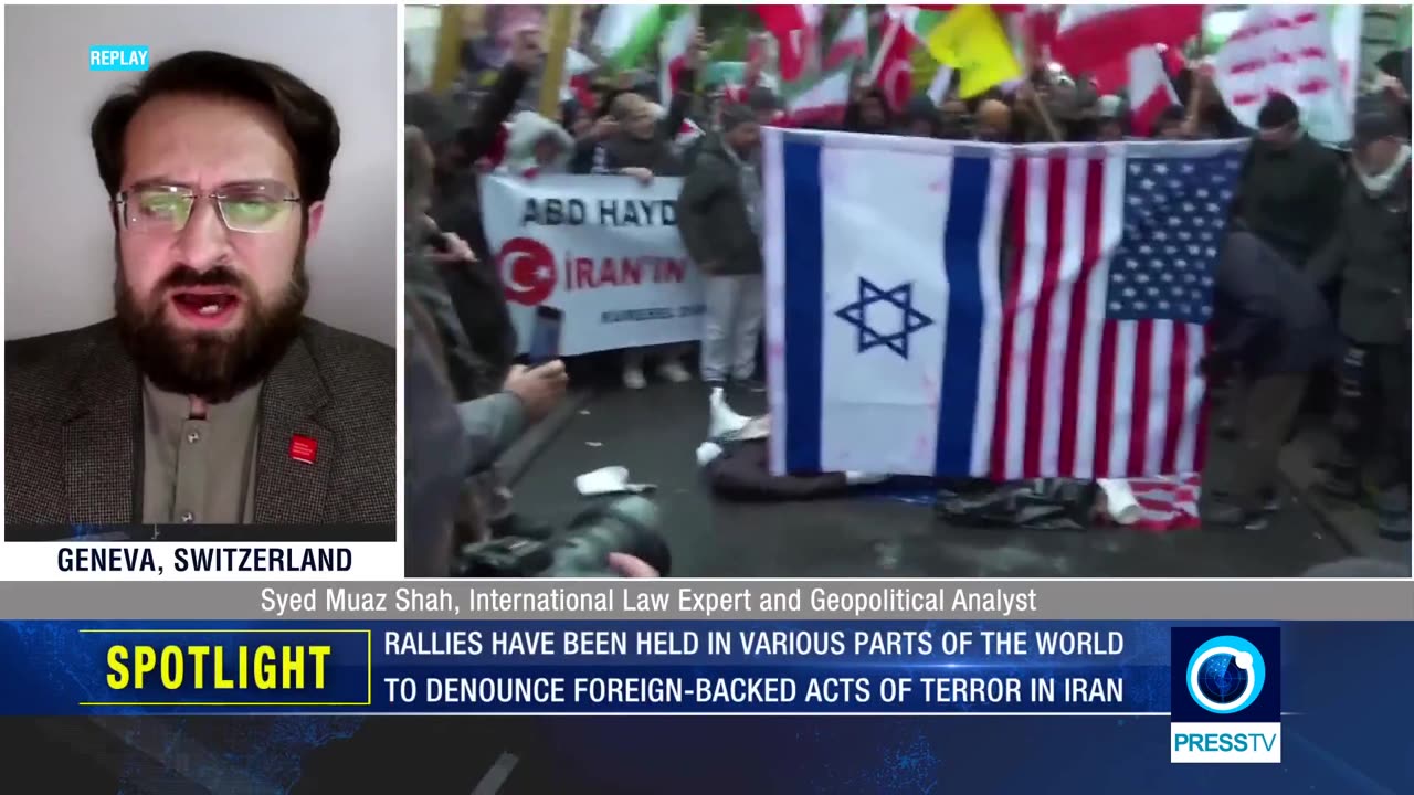 Slamming foreign-backed ...