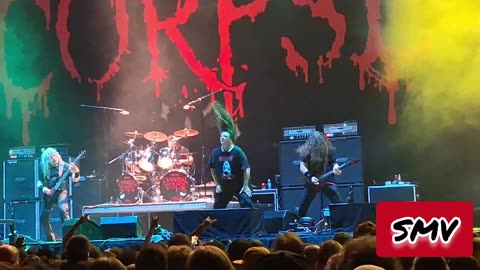 #ShittyMillennialVideos 📱📹🎬 Cannibal Corpse 🧟 - D.W.T. 💀🧟‍♂️🪓 @ Moda Center Portland, OR 04/26/2024