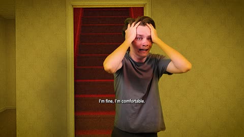 Realizing you're entering a bad level in the Back Rooms