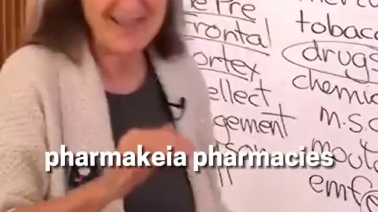 Pharmakeia. Revelation 18:22