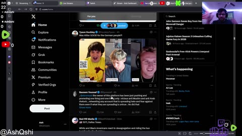 X Feed Livestream: Observations & Reactions
