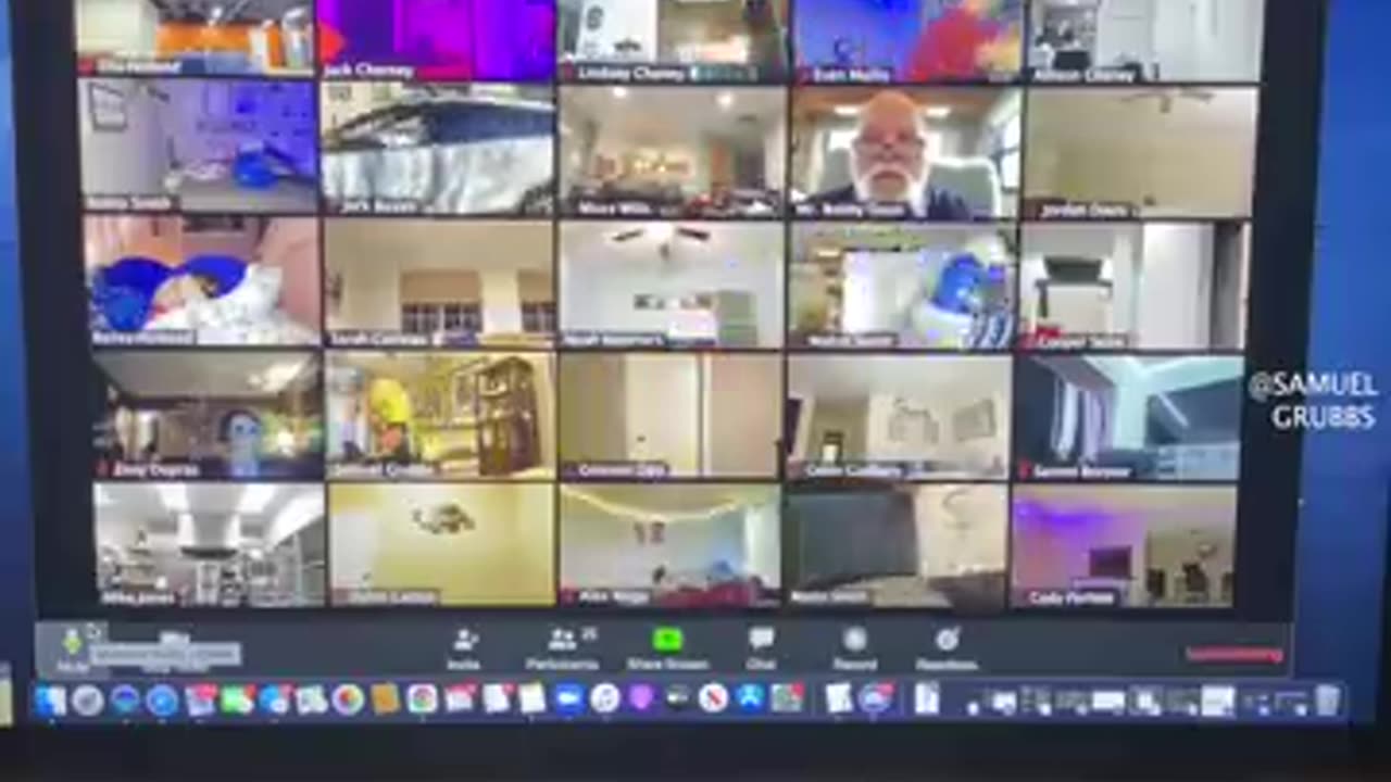Shocking: Our WHOLE Zoom class pranked our teacher with the Dougie trend | Samue