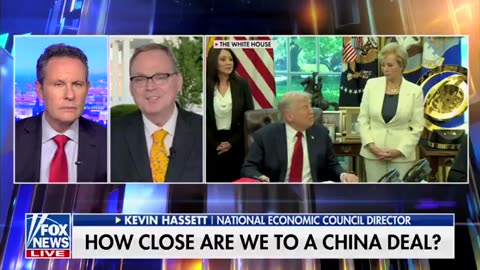 NEC Director Hassett, Greer tells me he’s already scheduled 14 foreign trade ...