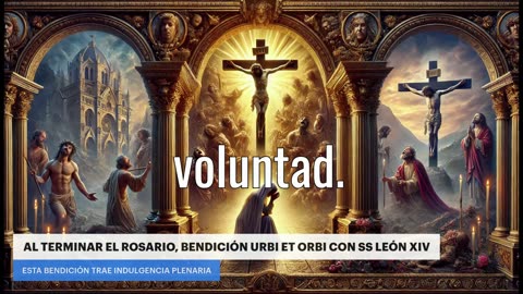 ROSARIO MILAGROSO CON MARÍA REINA QUE TE LLEVA EN SUS BRAZOS