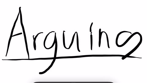 Arguing