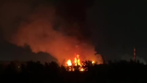Massive Industrial Chemicals Plant Hit in Saratov, Russia by Ukrainian Drones Overnight