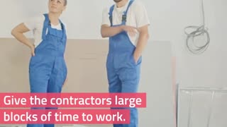How to Keep Your Renovation Project on Schedule... LarryBroker.com – Larry@LarryGallegos.com