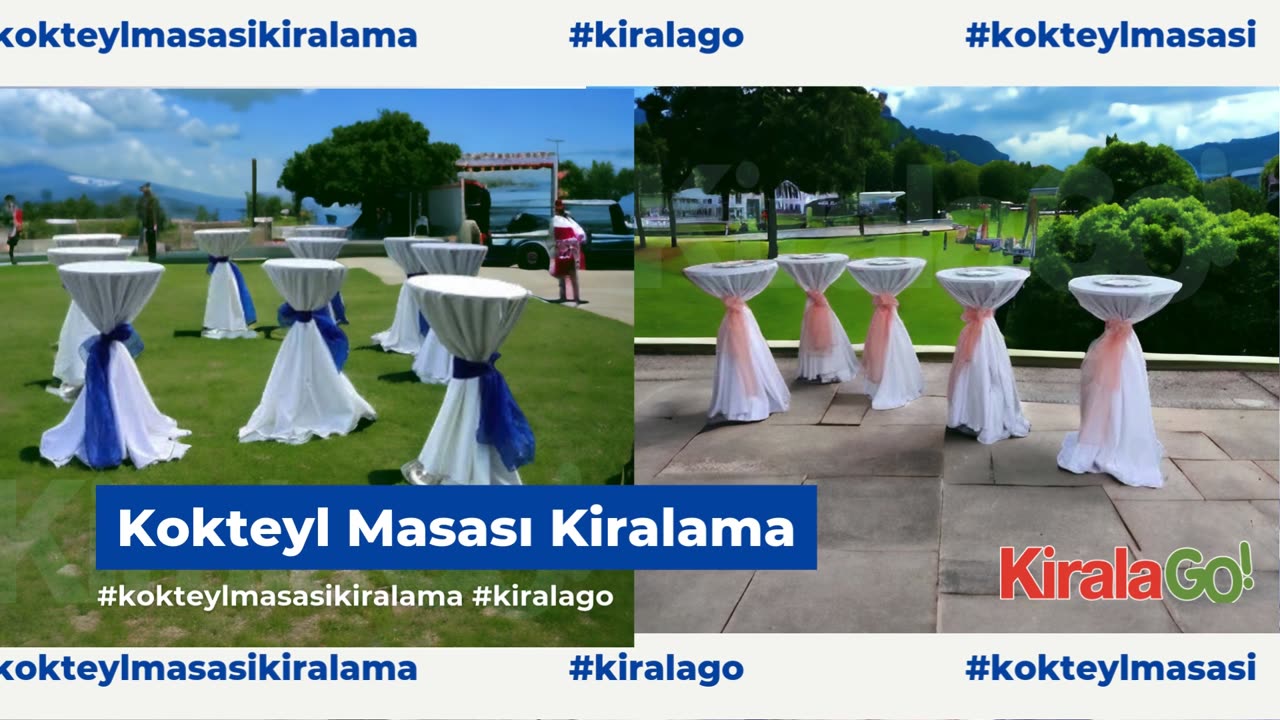 Kokteyl Masası Kiralama 2025