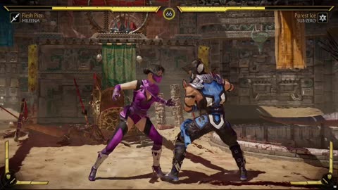 When Mileena meets sub zero
