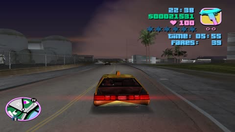 GTA Vice City: 43 FARES IN A ROW as a Taxi Driver, the BEST VICE CITY TAXI driver ever (Part 4)