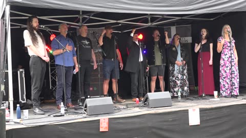 Barrett Privateers A Capela sea shanties music Saltash Regatta Cornwall 8th June 2025 Part 6