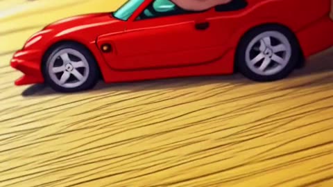 Funny RC Car Drifting... #drift #animation