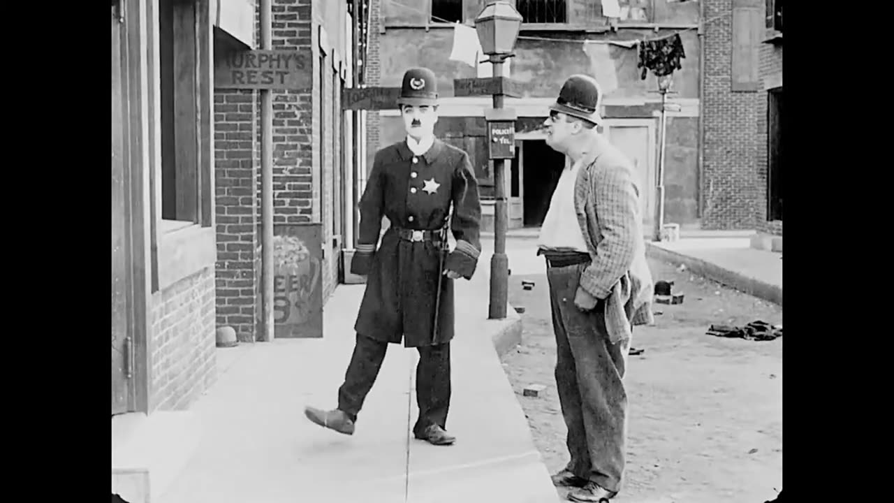 Easy Street (1917) Full movie | Charlie Chaplin's comedy