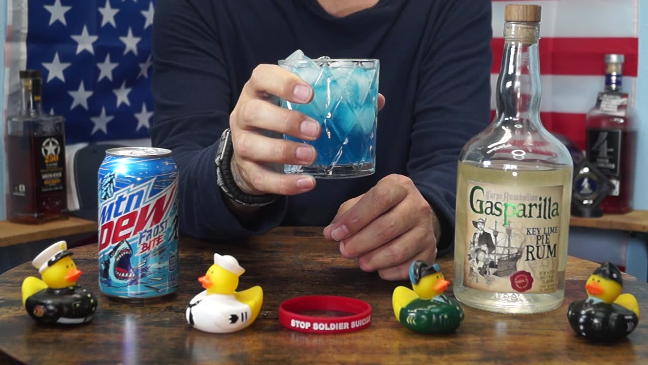 Gary Vinyard - Gasparilla Key Lime Pie Rum & Mtn Dew Frost Bite