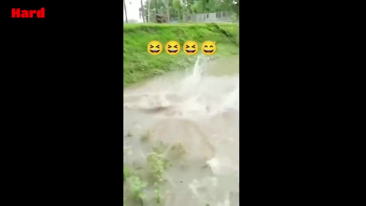 Try not to laugh hard