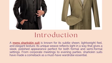 Top 7 Men’s Sharkskin Suit Colors & Styles