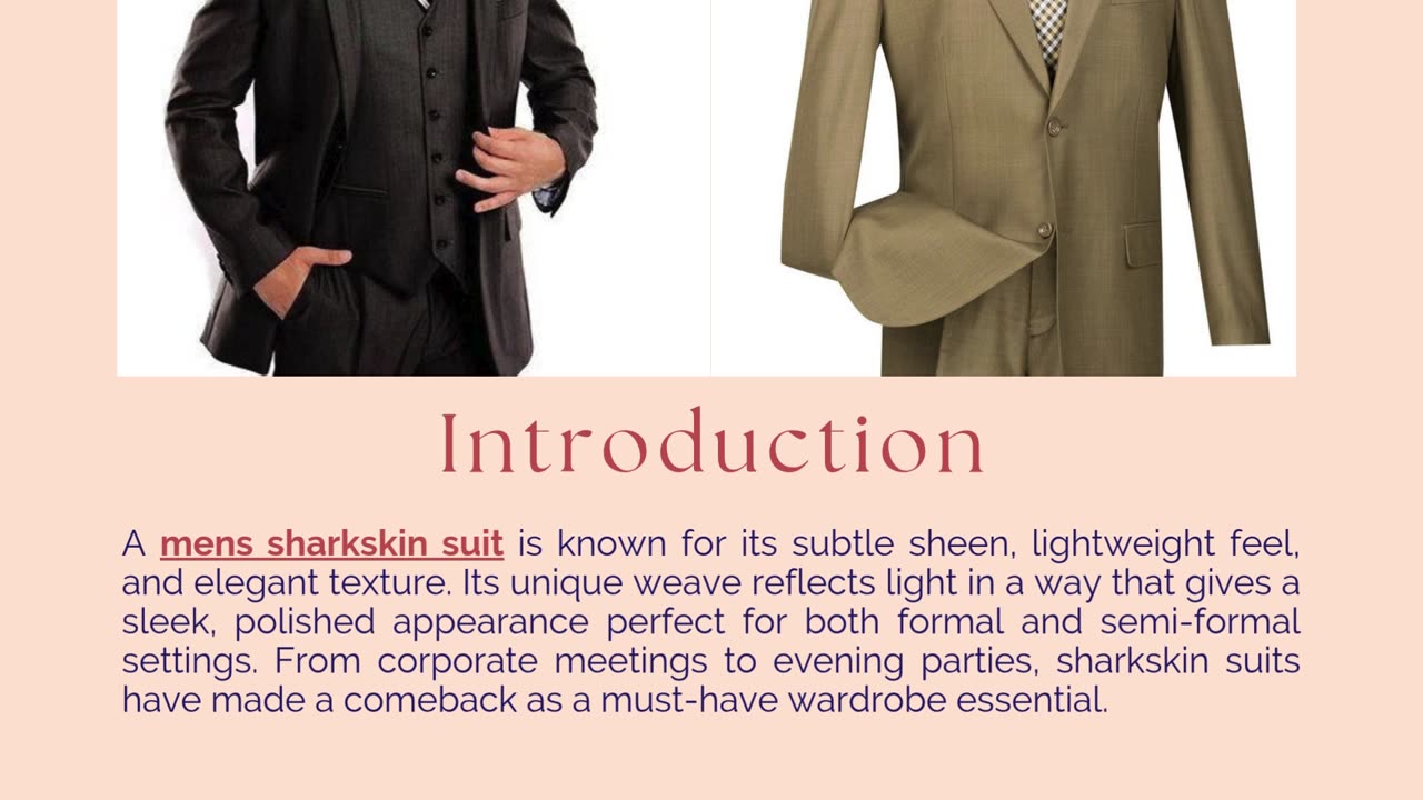 Top 7 Men’s Sharkskin Suit Colors & Styles