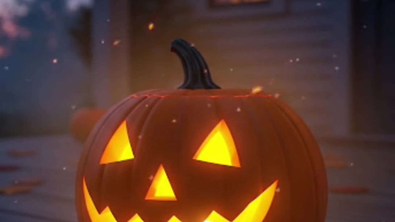 The first jack o lantern was a black skull