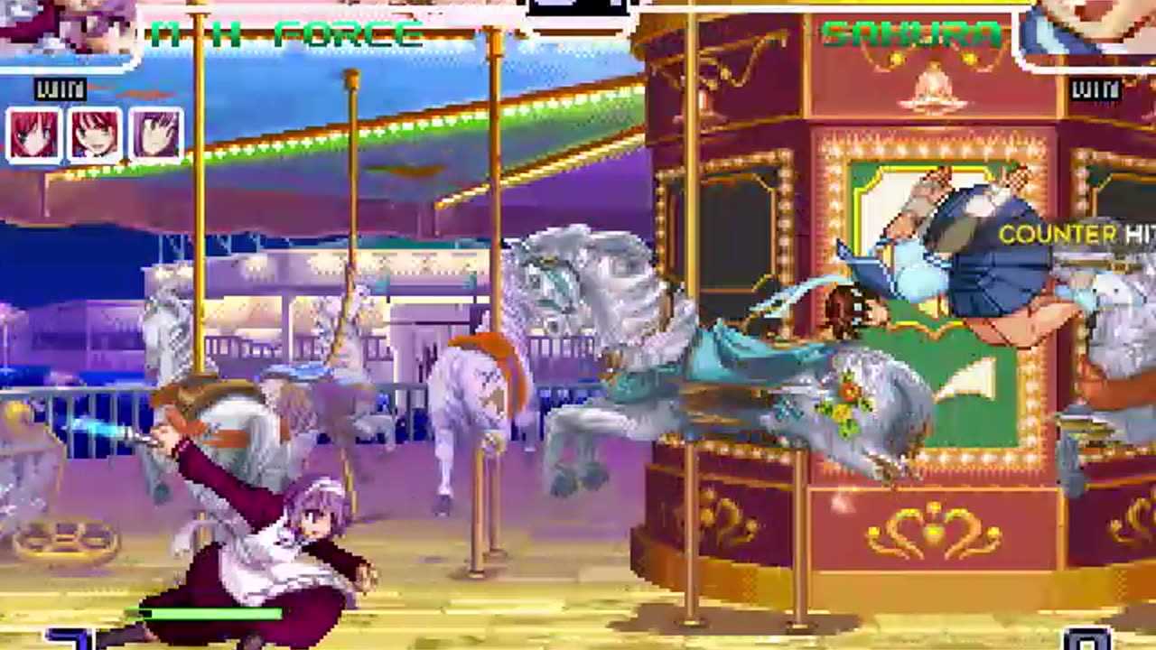 Hisui, Kohaku, and the Mech Hisuis (Me) vs Sakura
