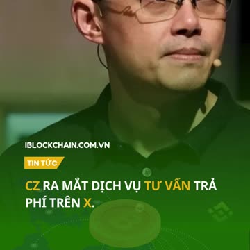 CZ ra mắt dịch vụ tư vấn trả phí trên X. - iblockchain.com.vn