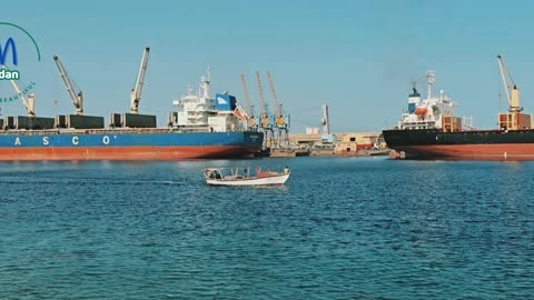 Fishing boats in Port Sudan Sudan City, Sudan