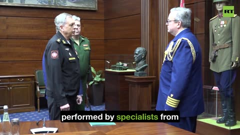 MOMENT MoD hands over KEY data to US representatives