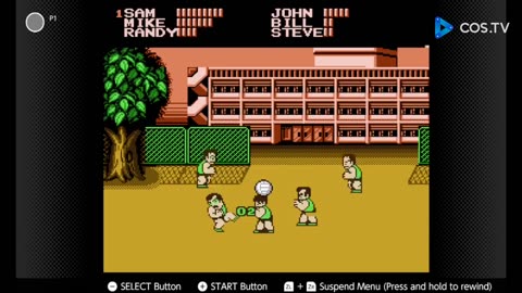 NSOSNES_Super_Dodge_Ball_Bean_Ball_All_Characters_and_Difficulties 02