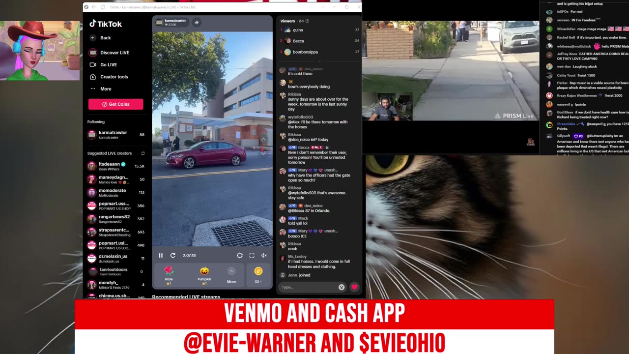 ICE PROTEST: TikTok Influencer Shot by ICE