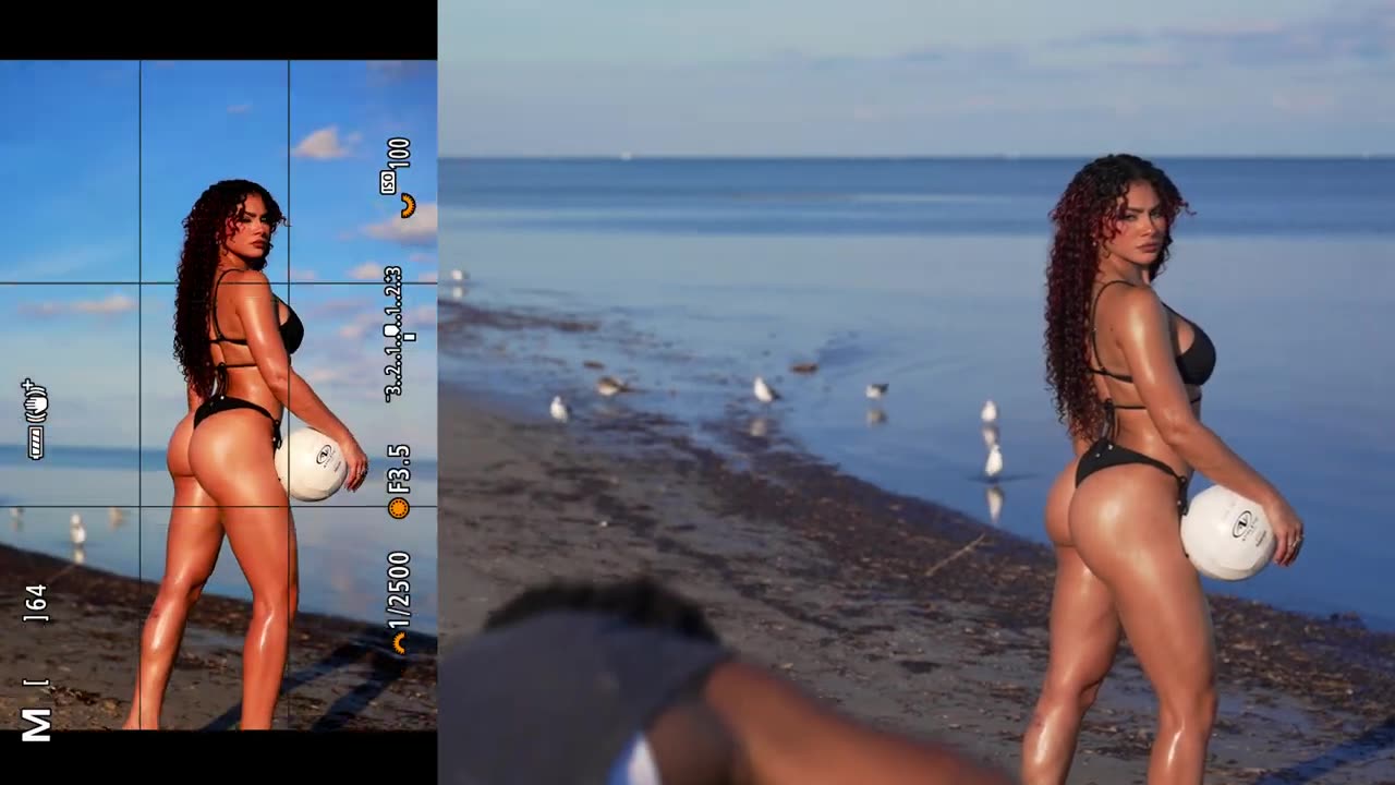 FIRE BIKNNI PHOTOSHOOT BTS