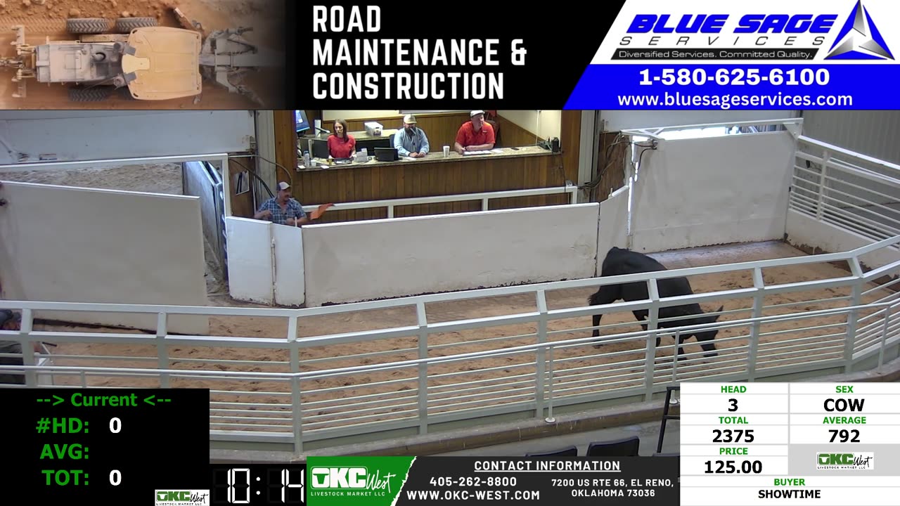8/11/2025 - Cow & Bull Auction - OKC West