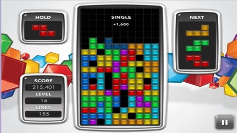 (Full Gameplay) Official Tetris [1080p] - No Commentary