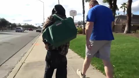Arrogant Pred Thinks It's Funny to Talk to Young ChiIdren (Fresno, California)