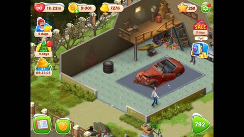 Homescapes: level 786-791