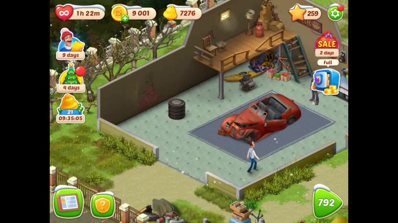 🏡Let’s Play Homescapes: Levels 786–791 ❄️Garage Renovations🚗