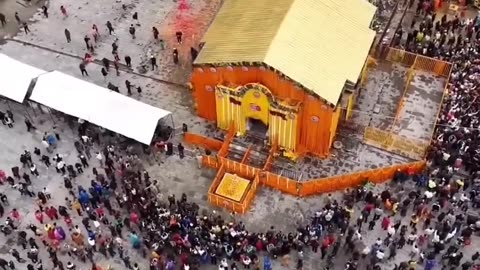 Kedarnath Yatra Going On Real Footage #kedarnathsanctury #kedarnath #kedarnathtemple #kedarnathdham