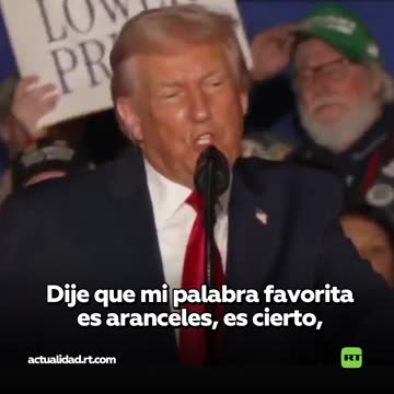 Trump revela cuál es su palabra favorita