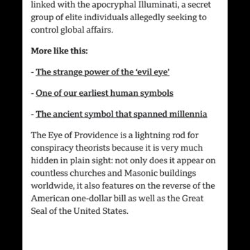 The Eye of Providence: The symbol with a secret meaning?