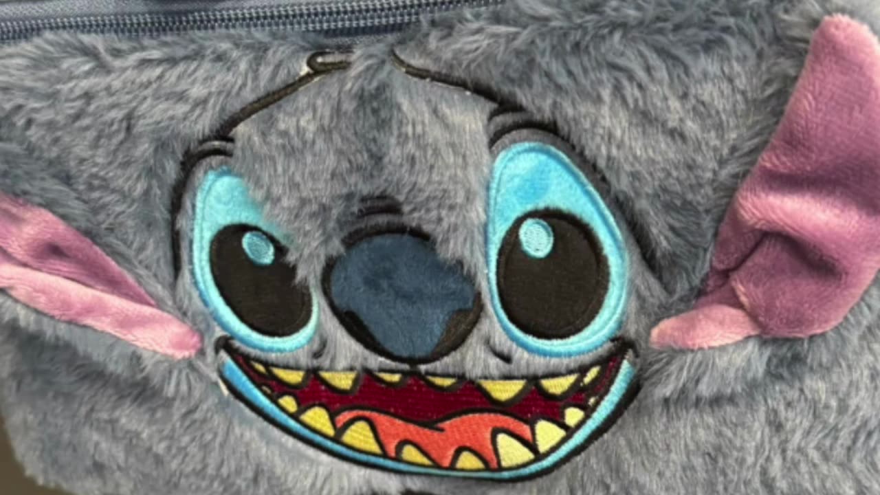 Disney Parks Stitch Rectangle Plush Bag #shorts