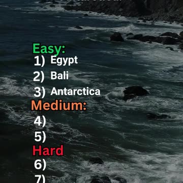 ULTIMATE Geography Challenge! Only GENIUSES Can Get them all! #quiz #challenge #facts #triviaquiz