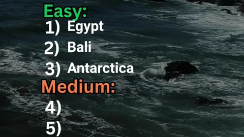 ULTIMATE Geography Challenge! Only GENIUSES Can Get them all! #quiz #challenge #facts #triviaquiz