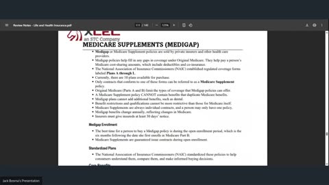 New Jersey Life and Health Pre-licensing Notes