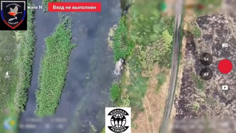 Drone-kamikazes flying over the Ukrainian Nazis